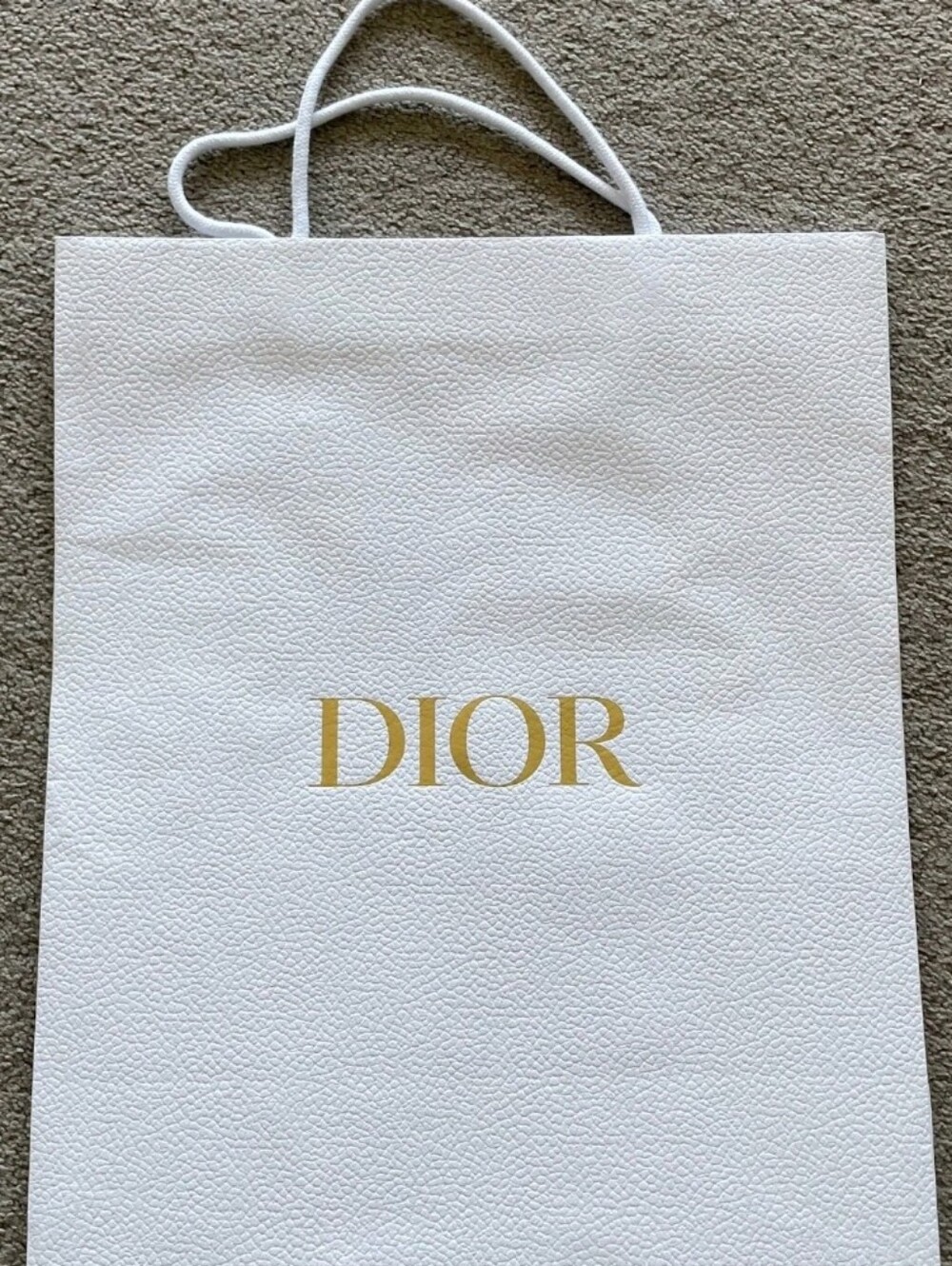 Christian Dior Shopping Bag Paper Bag Gift Bag Luxury Packaging